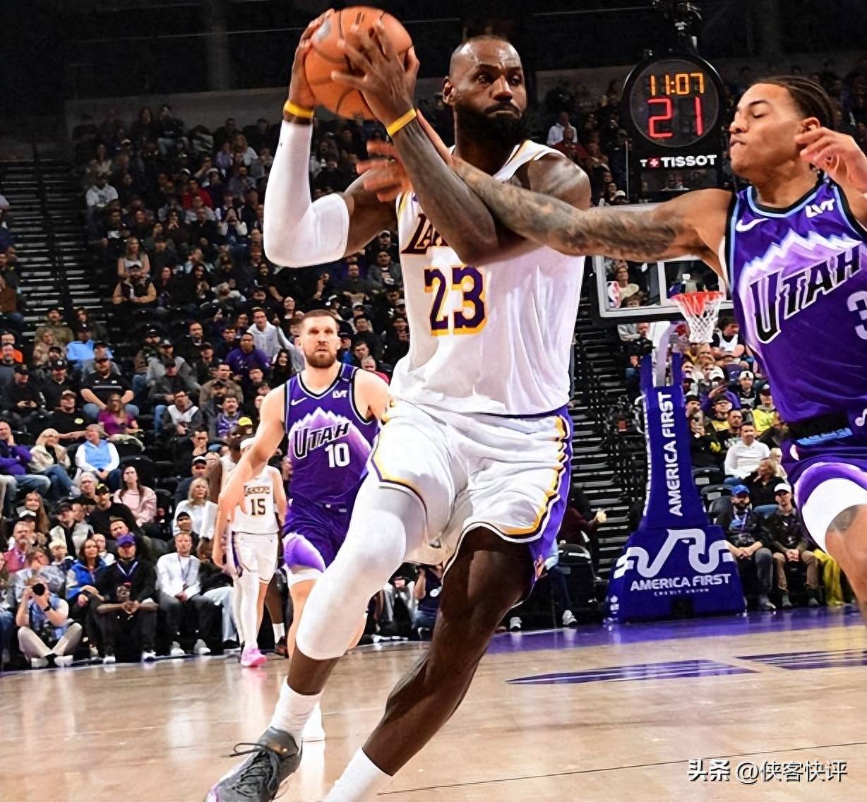 爵士绝杀雷霆，布拉德利爆发神勇